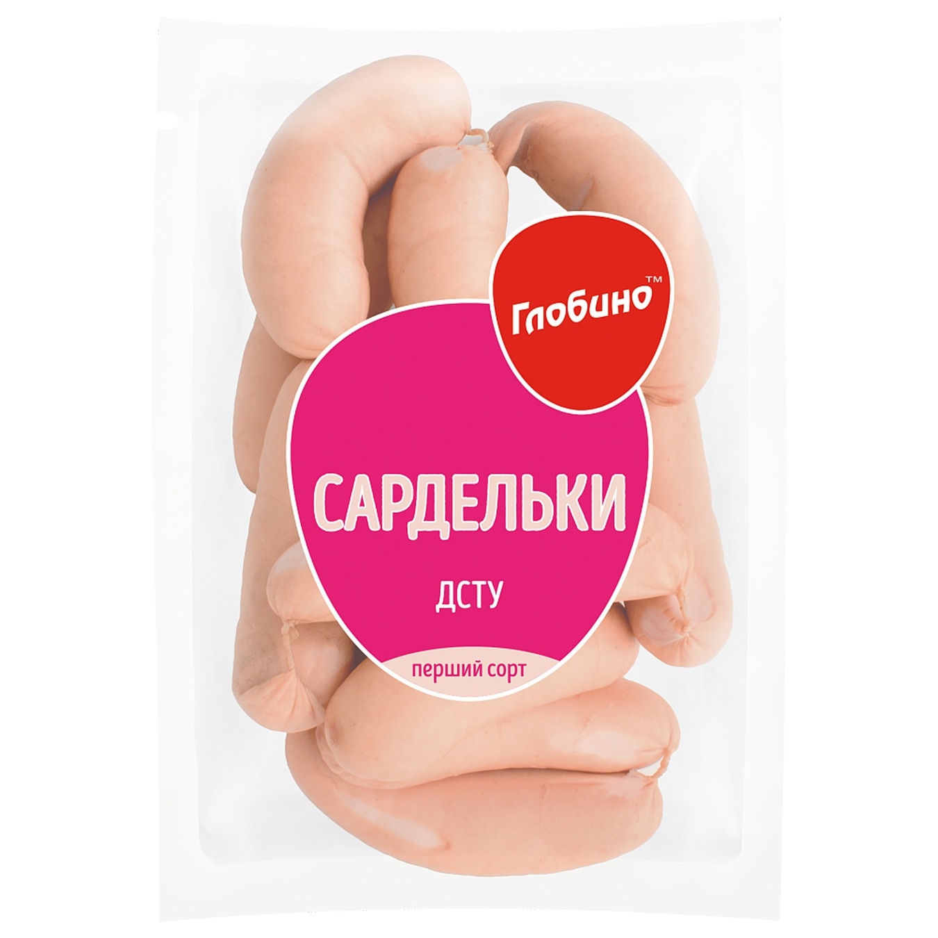 

Сардельки Глобино натуральная оболочка 1 сорт