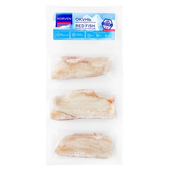 Norven Fresh Frozen Perch Fillet Portion 450g - buy, prices for ULTRAMARKET - photo 1