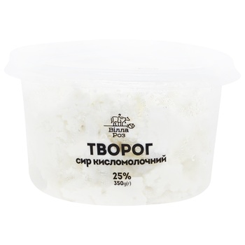 Villa Roz Cottage Cheese 25% 350g - buy, prices for NOVUS - photo 1