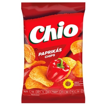 Chio Potato Chips with Paprika Flavor 60g - buy, prices for NOVUS - photo 1