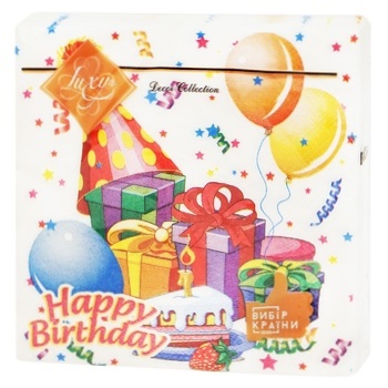 Luxy Bright Birthday Three-layer Napkins 33*33cm 18pcs - buy, prices for NOVUS - photo 2