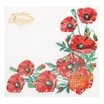 La Fleur Poppy Field Two-layer Napkins 33*33cm 16pcs