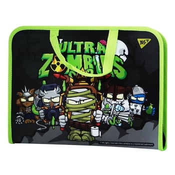 Yes Zombie Zipped Briefcase with Fabric Handles - buy, prices for - photo 1