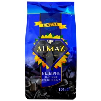 Almaz Premium Sunflower Seeds 100g - buy, prices for COSMOS - photo 1