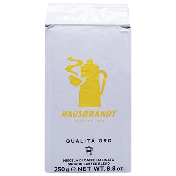Кофе Hausbrandt Oro молотый 250г - купить, цены на КОСМОС - фото 2