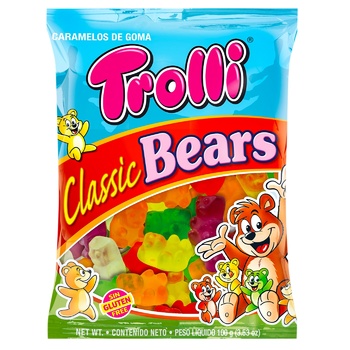 Trolli Classic Bears Fruit Chewing Candies 100g - buy, prices for NOVUS - photo 1