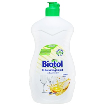 Biotol Liquid Means For Washing Dishes With Lemon Aroma 0.5l - buy, prices for NOVUS - photo 1