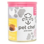 Корм Pet Chef для собак паштет з куркою 360г