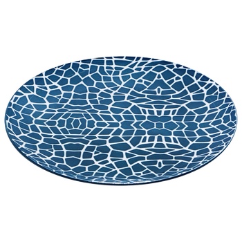 Vittora Turquoise Leaves Dinner Plate 260mm - buy, prices for COSMOS - photo 1