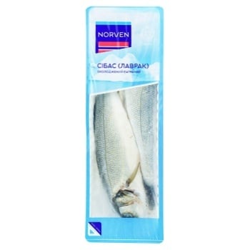 Norven Gutted Chilled Sea Bass 200-300g - buy, prices for NOVUS - photo 1