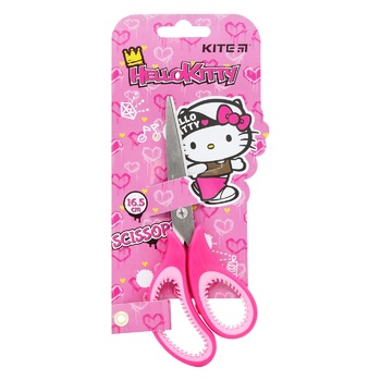 Ножиці Kite Hello Kitty дитячі 16,5см - купити, ціни на МегаМаркет - фото 1