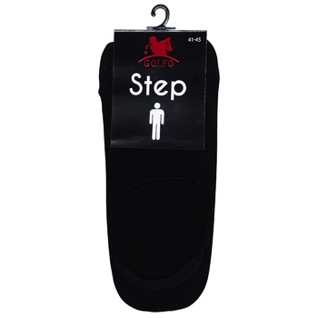 Golfo Bamboo Men's Foot Cover s.41-45 Black - buy, prices for COSMOS - photo 1