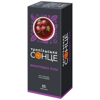 Trypilske Sontse Grapevine Flower Tea with Hibiscus and Fruit 1.5g*25pcs - buy, prices for - photo 2