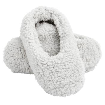 Капці домашні чешки жіночі хмаринки (м'які) gray р.36-37 Twins, пара - buy, prices for Ideal - photo 1