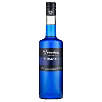 Brandbar Curacao Liqueur 25% 0.7l - buy, prices for MegaMarket - photo 1