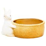 Rabbit with Stand Ceramic Figure 18.5*10*11cm