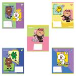 Yes Line Friends Funny Diagonal Line Notebook А5 12 sheets