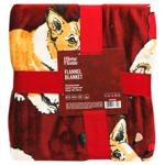 Плед Ardesto Flannel Рождественские корги 160*200см