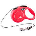 Flexi New Classic Roulette Leash with Cord XS Up to 8kg 3m Red