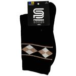 Носки Premier Socks мужские классические махровые Орнамент р.25, 27, 29 черный