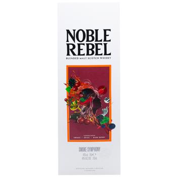 Віскі Noble Rebel Smoke Symphony 46% 0,7л - купити, ціни на - фото 4