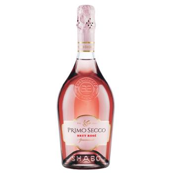 Shabo PrimoSecco Brut Pink Sparkling Wine 12,5% 0.75l - buy, prices for Epicentr FOOD - photo 1