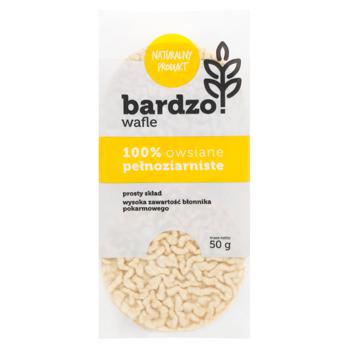 Bardzo Whole Grains Oatmeal Waffles 50g - buy, prices for - photo 1