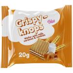 Choco-Knops Wafers with Milk Fillings with Caramel and Peanuts 20g