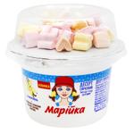 Mariyka Vanilla Flavored Curd Dessert + Marshmallow 5% 140g+9g