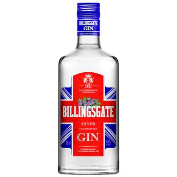 Джин Billingsgate Silver 37,5% 0,7л - купить, цены на КОСМОС - фото 1