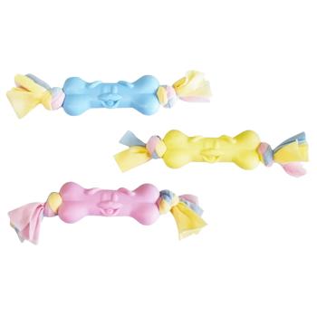 MasterZoo Bone Rubber Toy for Dogs 21cm Color in Assortment - buy, prices for MasterZoo - photo 1