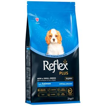 Корм сухой Reflex Plus Hypoallergenic Puppy с лососем для щенков малых и миниатюрных пород 3кг - купить, цены на MasterZoo - фото 3