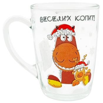 Galleryglass Cup Horses of Happiness 330ml - buy, prices for Tavria V - photo 1