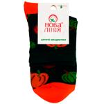Sock Nova linia green 22-24size Ukraine