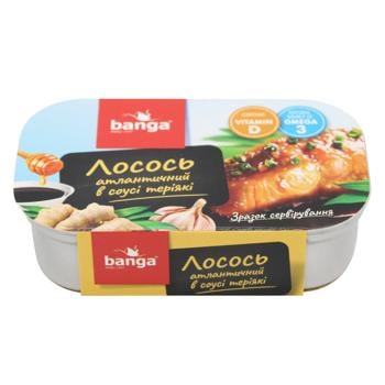 Banga Salmon Fillet in Teriyaki Sauce 120g - buy, prices for ULTRAMARKET - photo 1