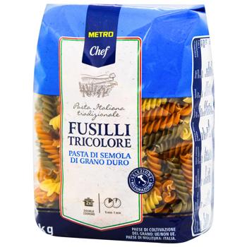 Metro Chef Fusilli Tricolore Pasta 1kg - buy, prices for METRO - photo 1