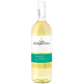 Вино Vina Herminia Blanco біле сухе 12% 0,75л