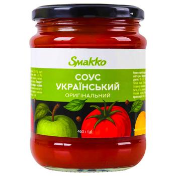 Smakko Ukrainian Original Sauce 460g - buy, prices for METRO - photo 1