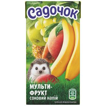 Sadochok Multifruit Juice Drink 0.5l - buy, prices for COSMOS - photo 3