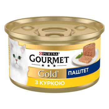 Gourmet Gold Wet Food with Chicken for Adult Cats 85g - buy, prices for MasterZoo - photo 1