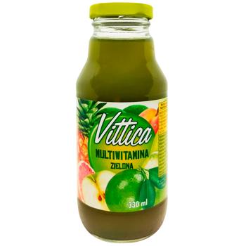 Нектар Vittica мультивітамін зелений 330мл - купити, ціни на Восторг - фото 1