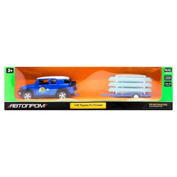 Avtoprom Toyota FJ Car Toy with Trailer 43007TR - buy, prices for - photo 2