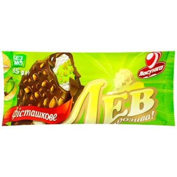 Морозиво Ласунка Лев фісташкове 85г