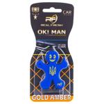 Real Fresh Ok Men Gold Amber Trident Blue Aromatizer