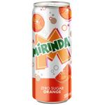 Напиток газированный Mirinda Zero Sugar 0,33л