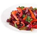 Салат с запеченными овощами