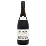 Вино Brotte Cotes du Rhone Esprit Barville Rouge червоне сухе 15% 0,75л