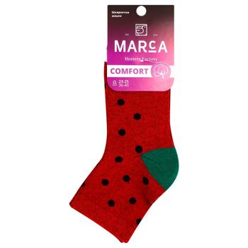 Marca Watermelon Red Women's Socks 23-25s - buy, prices for NOVUS - photo 1