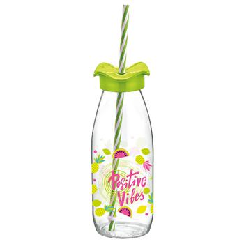 Renga 151954 Milk Bottle with Straw 500ml - buy, prices for Tavria V - photo 3
