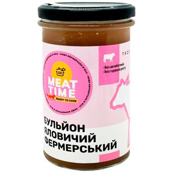 Бульйон Meat Time з яловичини 0,5л